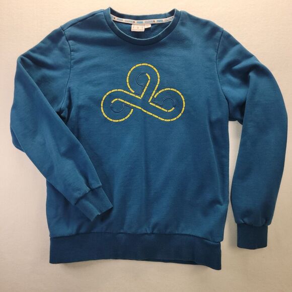 PUMA‎ x CLOUD9 Men's Size M Disconnect Crewneck Sweatshirt Colab Athletic Comfy - Picture 1 of 13